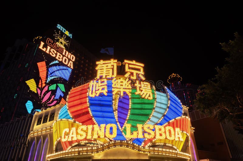 澳门新葡京堡. 澳门是全球最大的赌场市场，而葡京赌场是编辑类图片- 图片包括有汉语, 城市: 276741890